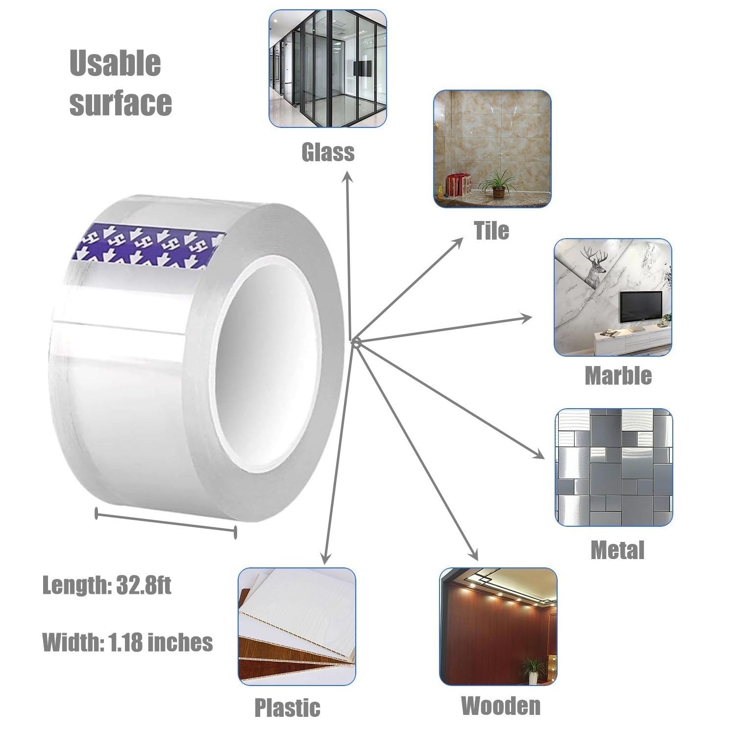 Bandă nano adezivă, impermeabilă, anti-mucegai și cu lipire puternică