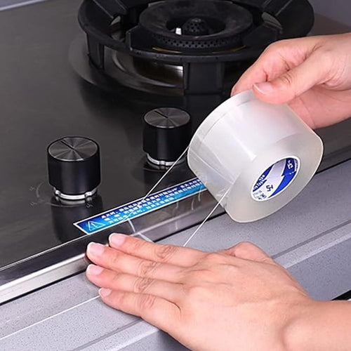 Bandă nano adezivă, impermeabilă, anti-mucegai și cu lipire puternică