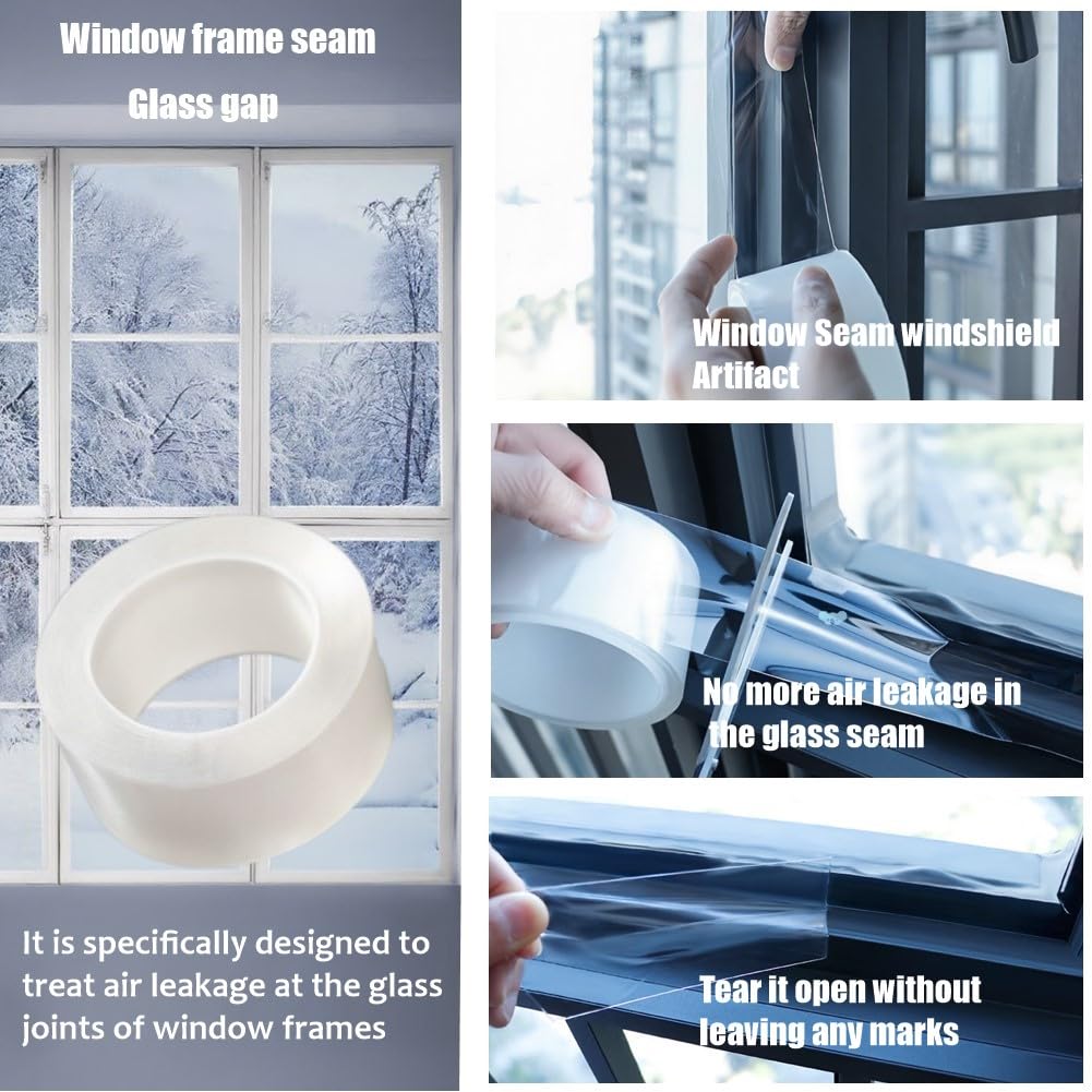 Bandă nano adezivă, impermeabilă, anti-mucegai și cu lipire puternică