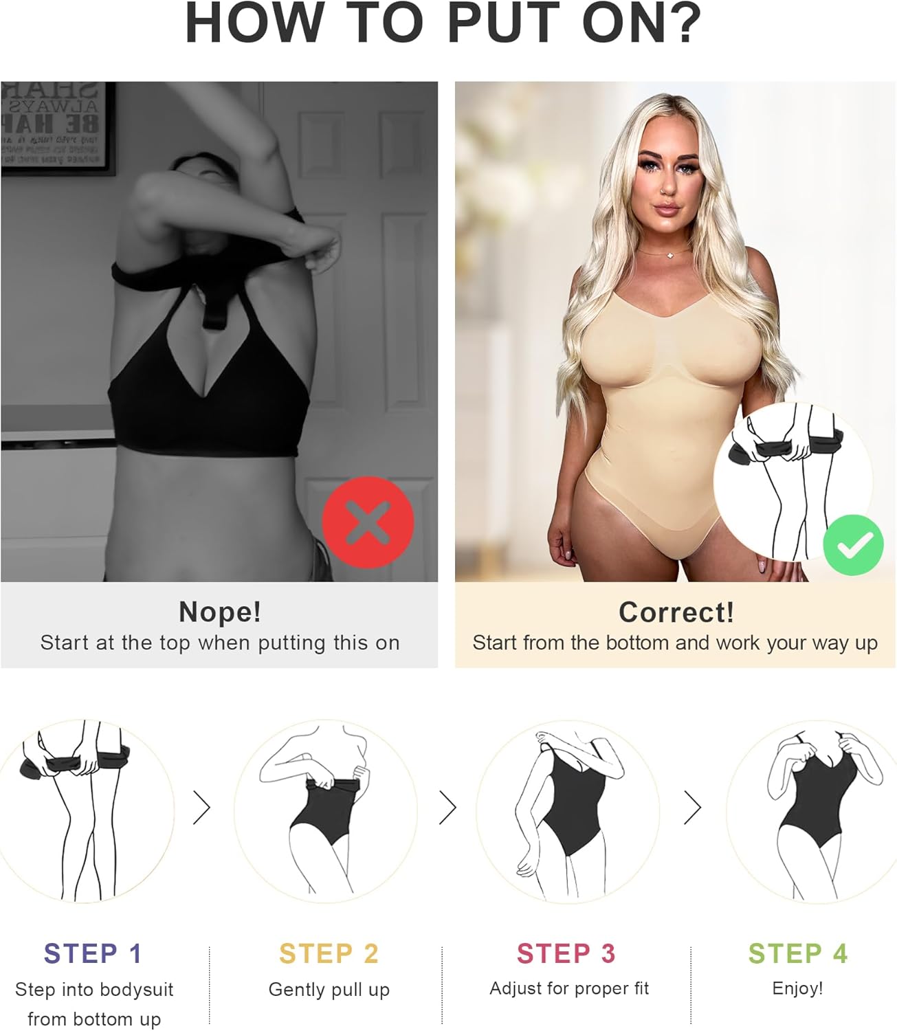 Lenjerie modelatoare pentru femei